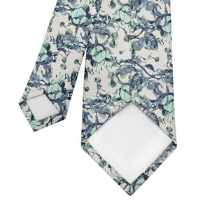 Abstract Floral Necktie - Tipping - Knotty Tie Co.