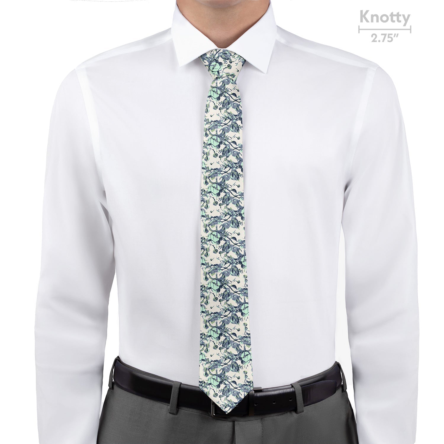 Abstract Floral Necktie - Knotty - Knotty Tie Co.