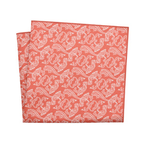 Adorned Paisley Pocket Square - 12" Square - Knotty Tie Co.