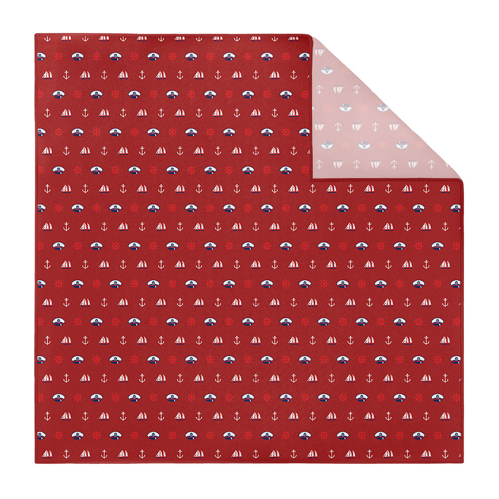 Ahoy Pocket Square - Printed - Knotty Tie Co.