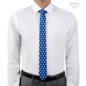 Alaska State Outline Necktie - Skinny - Knotty Tie Co.