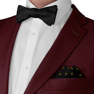 All Stars Pocket Square - Matching Bow Tie - Knotty Tie Co.