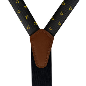 All Stars Suspenders - Vegan Leather Y-Back - Knotty Tie Co.