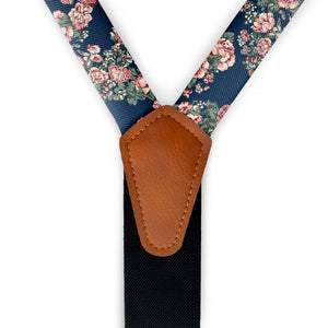 Allison Floral Suspenders - Hardware and Strap - Knotty Tie Co.