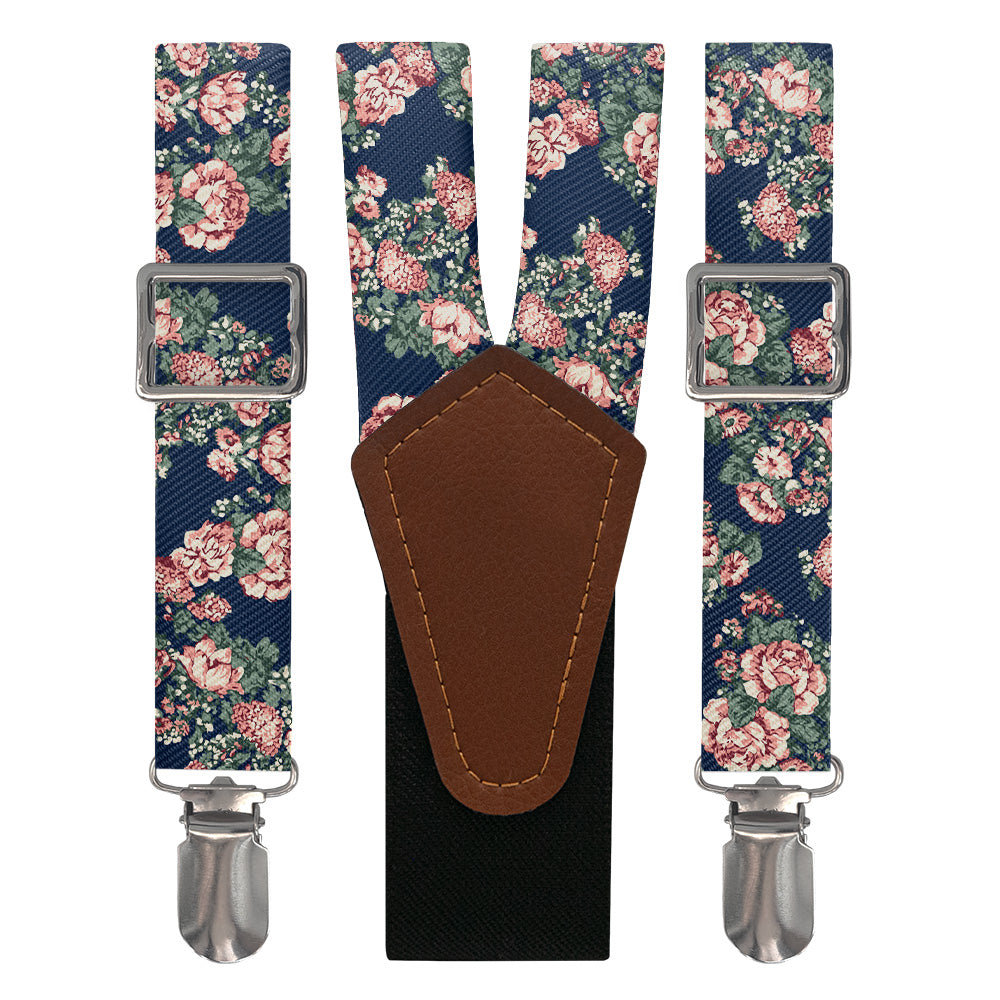 Allison Floral Suspenders - Main View - Knotty Tie Co.