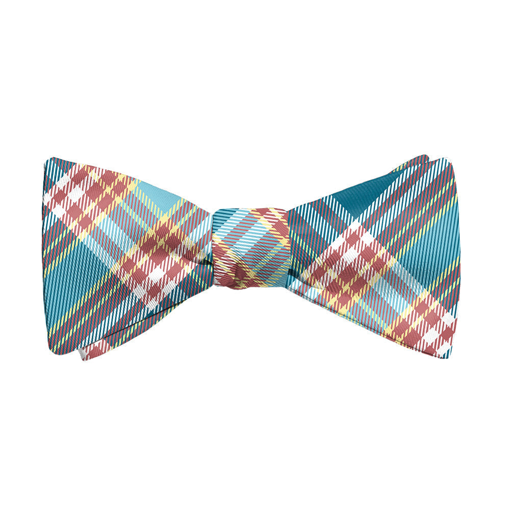 American Plaid Bow Tie - Adult Standard Self-Tie 14-18" - Knotty Tie Co.