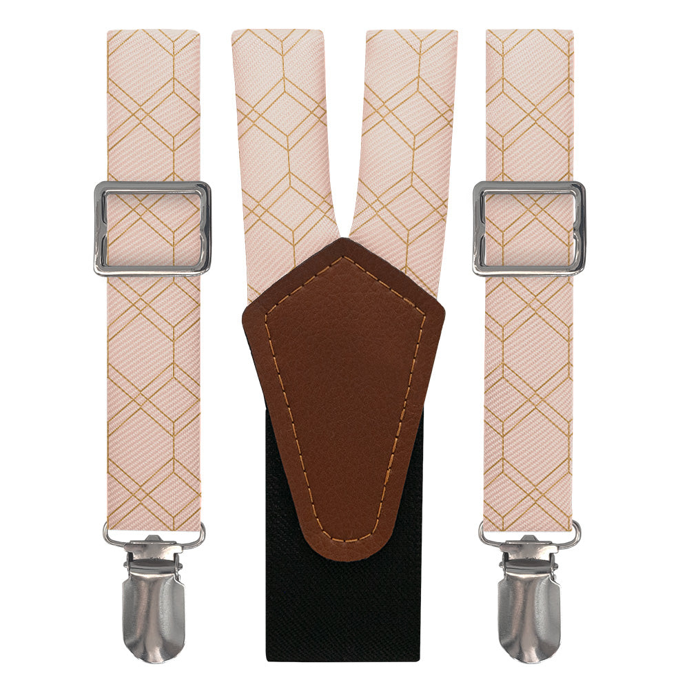 Arcadia Geometric Suspenders - Main View - Knotty Tie Co.