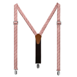 Archer Stripe Suspenders - Full Front View - Knotty Tie Co.