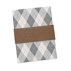 Argyle Plaid Pocket Square - Packaging - Knotty Tie Co.