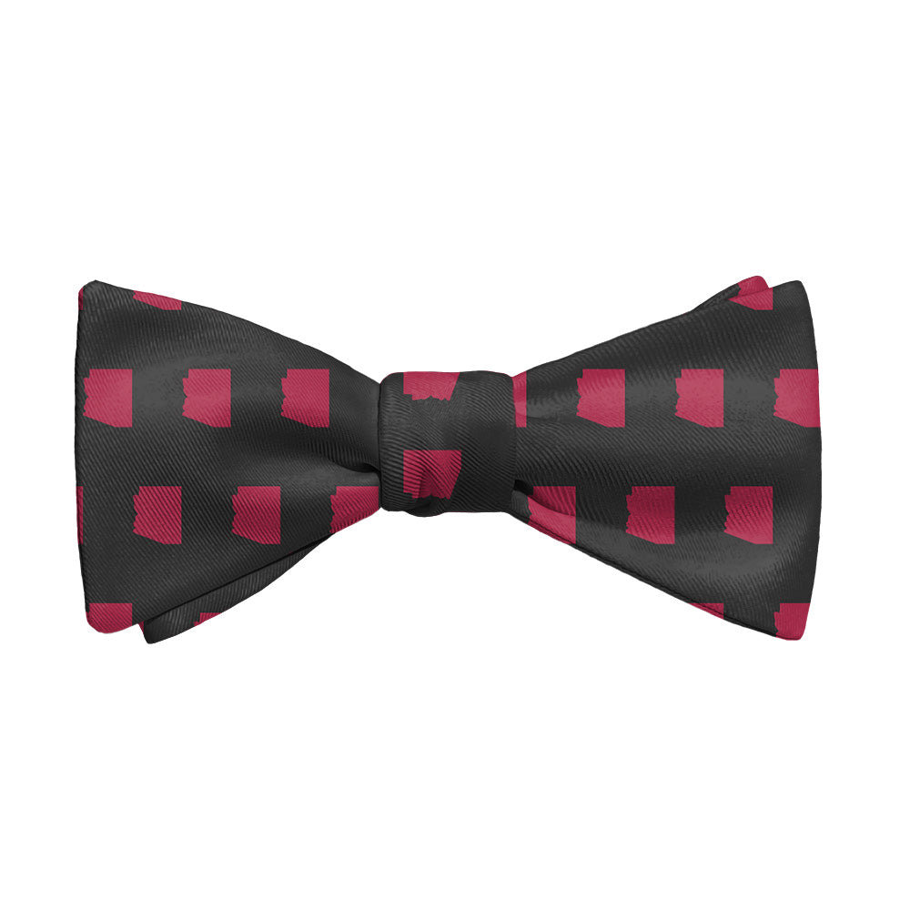 Arizona State Outline Bow Tie - Adult Extra-Long Self-Tie 18-21" - Knotty Tie Co.