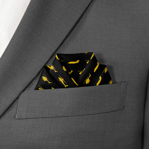 Army Aviation Pocket Square - Scalloped Fold - Knotty Tie Co.