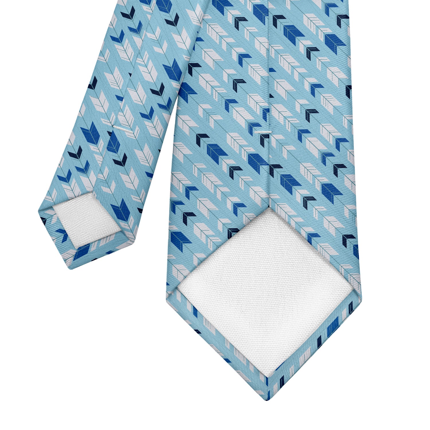 Arrow'd Necktie - Tipping - Knotty Tie Co.