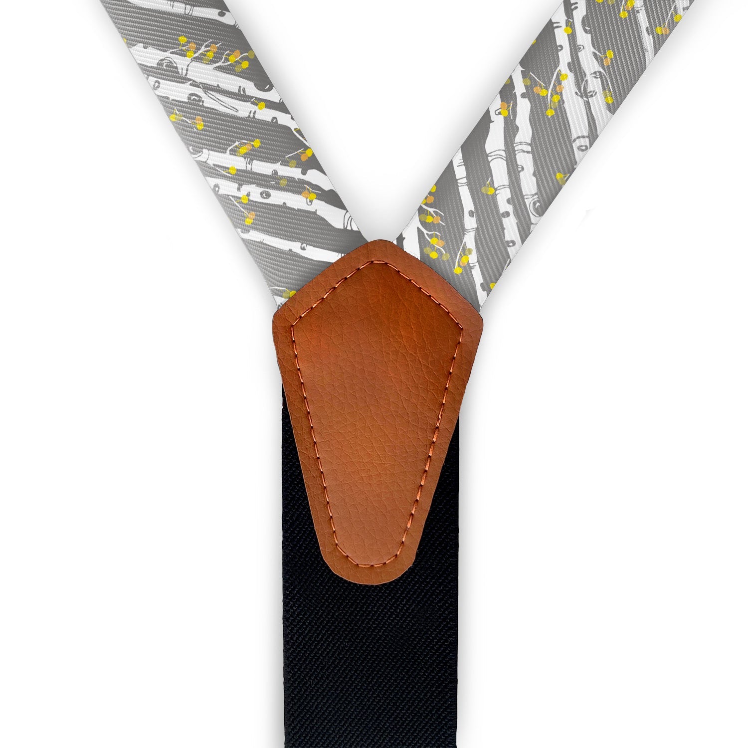 Aspen Grove Suspenders - Full Front View - Knotty Tie Co.