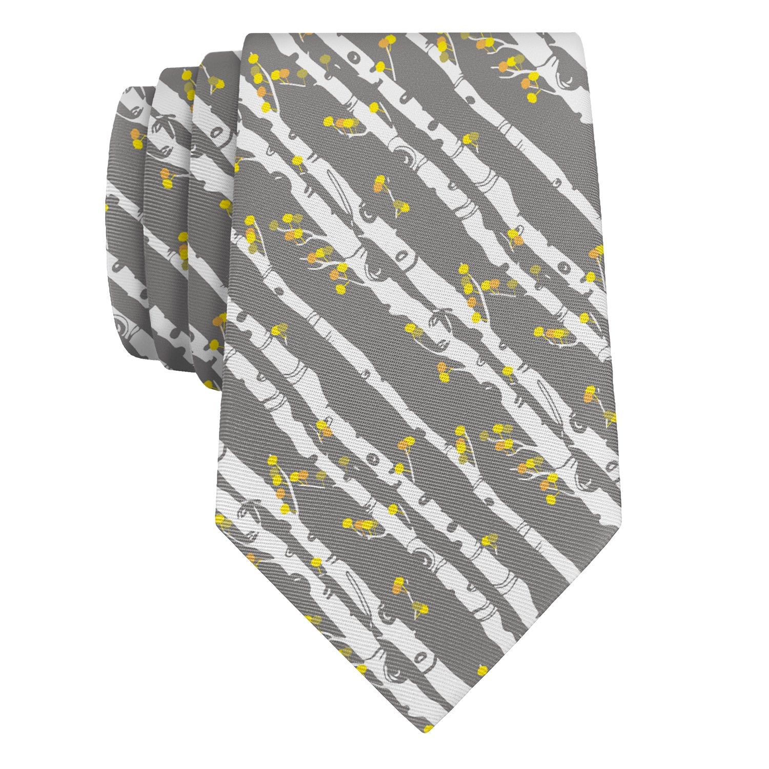 Aspen Grove Necktie - Rolled - Knotty Tie Co.