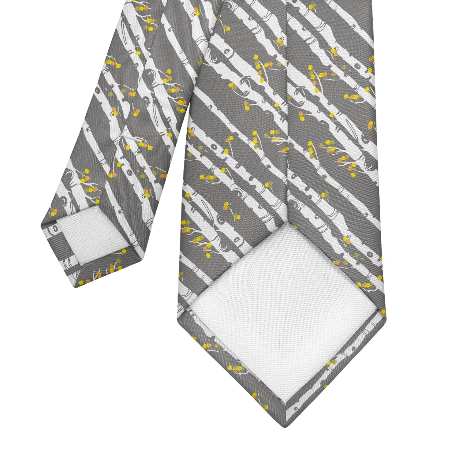 Aspen Grove Necktie - Tipping - Knotty Tie Co.