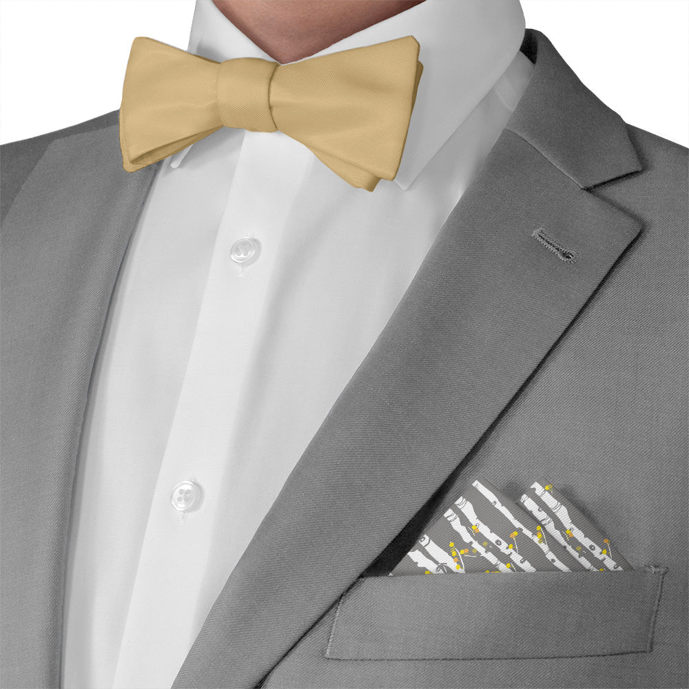 Aspen Grove Pocket Square - Matching Bow Tie - Knotty Tie Co.