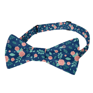 Asta Floral Bow Tie - Adult Standard Self-Tie 14-18" - Knotty Tie Co.