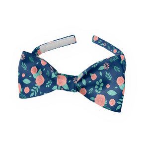 Asta Floral Bow Tie - Baby Pre-Tied 9.5-12.5" - Knotty Tie Co.