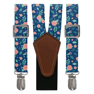 Asta Floral Suspenders - Main View - Knotty Tie Co.