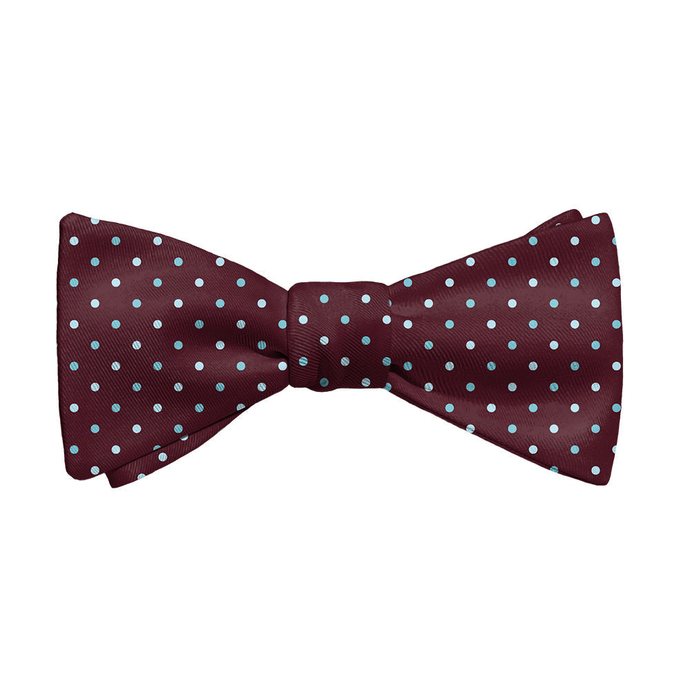 Aurora Dots Bow Tie - Adult Standard Self-Tie 14-18" - Knotty Tie Co.