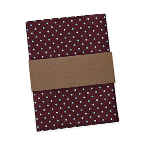 Aurora Dots Pocket Square - Packaging - Knotty Tie Co.