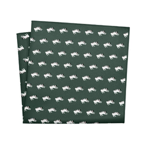 Australian Cattle Dog Pocket Square - 12" Square - Knotty Tie Co.