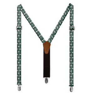 Australian Cattle Dog Suspenders - Full Front View - Knotty Tie Co.