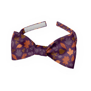 Autumn Leaves Bow Tie - Baby Pre-Tied 9.5-12.5" - Knotty Tie Co.