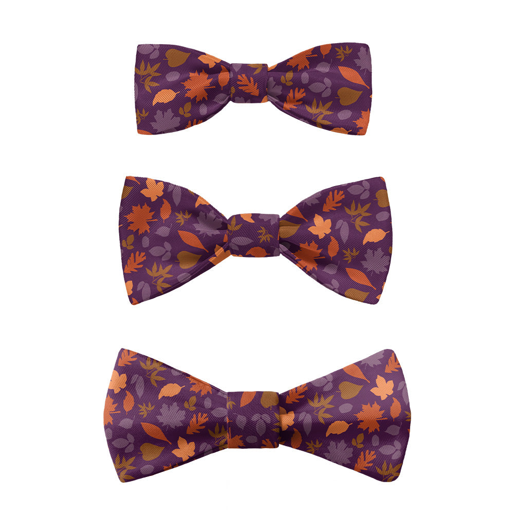 Autumn Leaves Bow Tie - Kids Pre-Tied 9.5-12.5" - Knotty Tie Co.