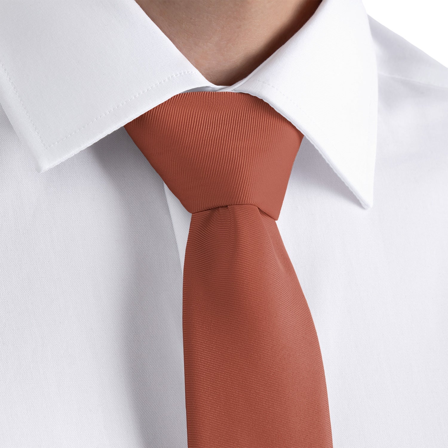 Azazie Auburn Necktie - Dress Shirt - Knotty Tie Co.