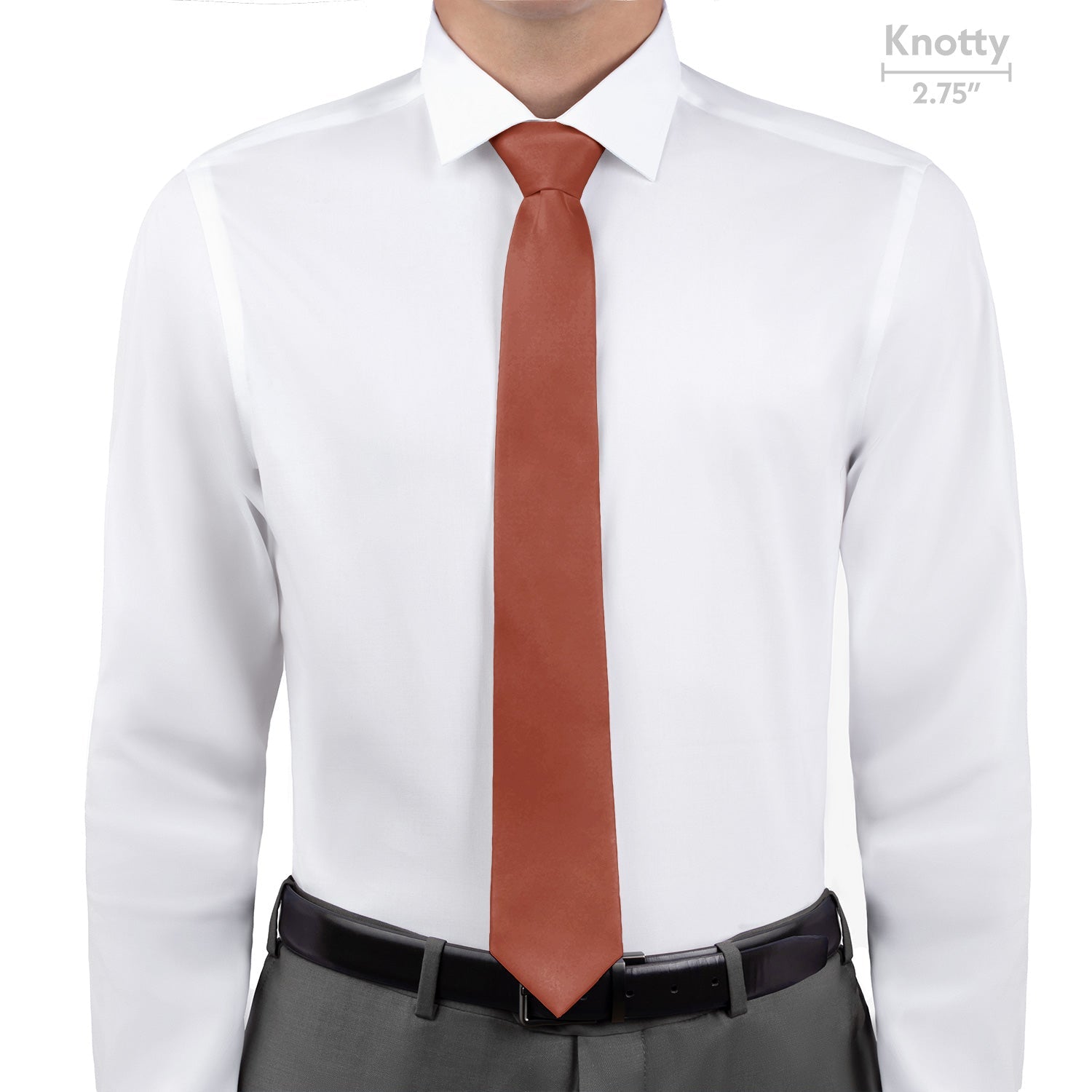 Azazie Auburn Necktie - Knotty - Knotty Tie Co.