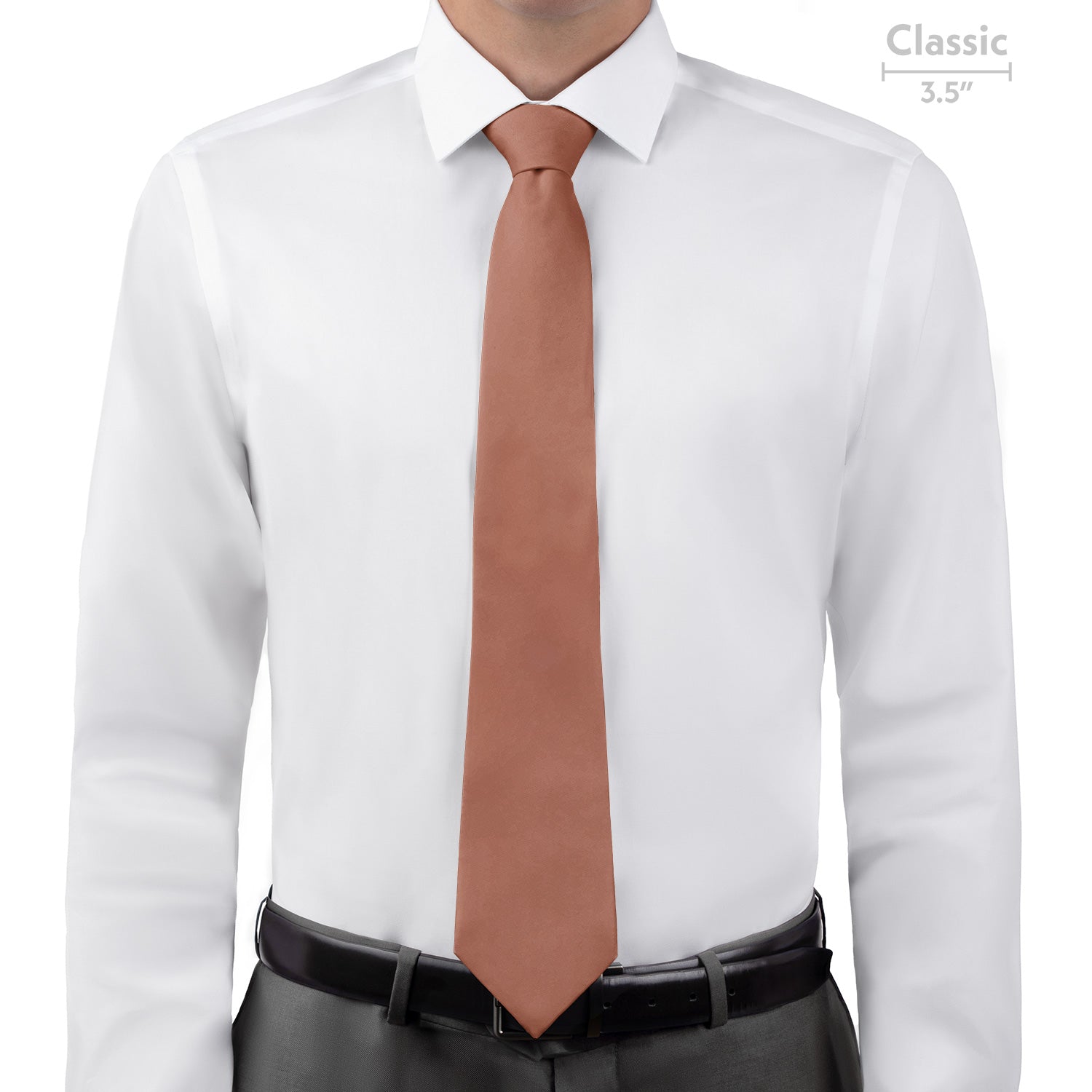 Azazie Bronzer Necktie - Classic - Knotty Tie Co.