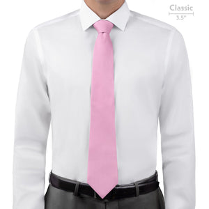 Azazie Candy Pink Necktie - Classic 3.5" -  - Knotty Tie Co.