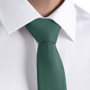 Azazie Dark Green Necktie - Dress Shirt - Knotty Tie Co.