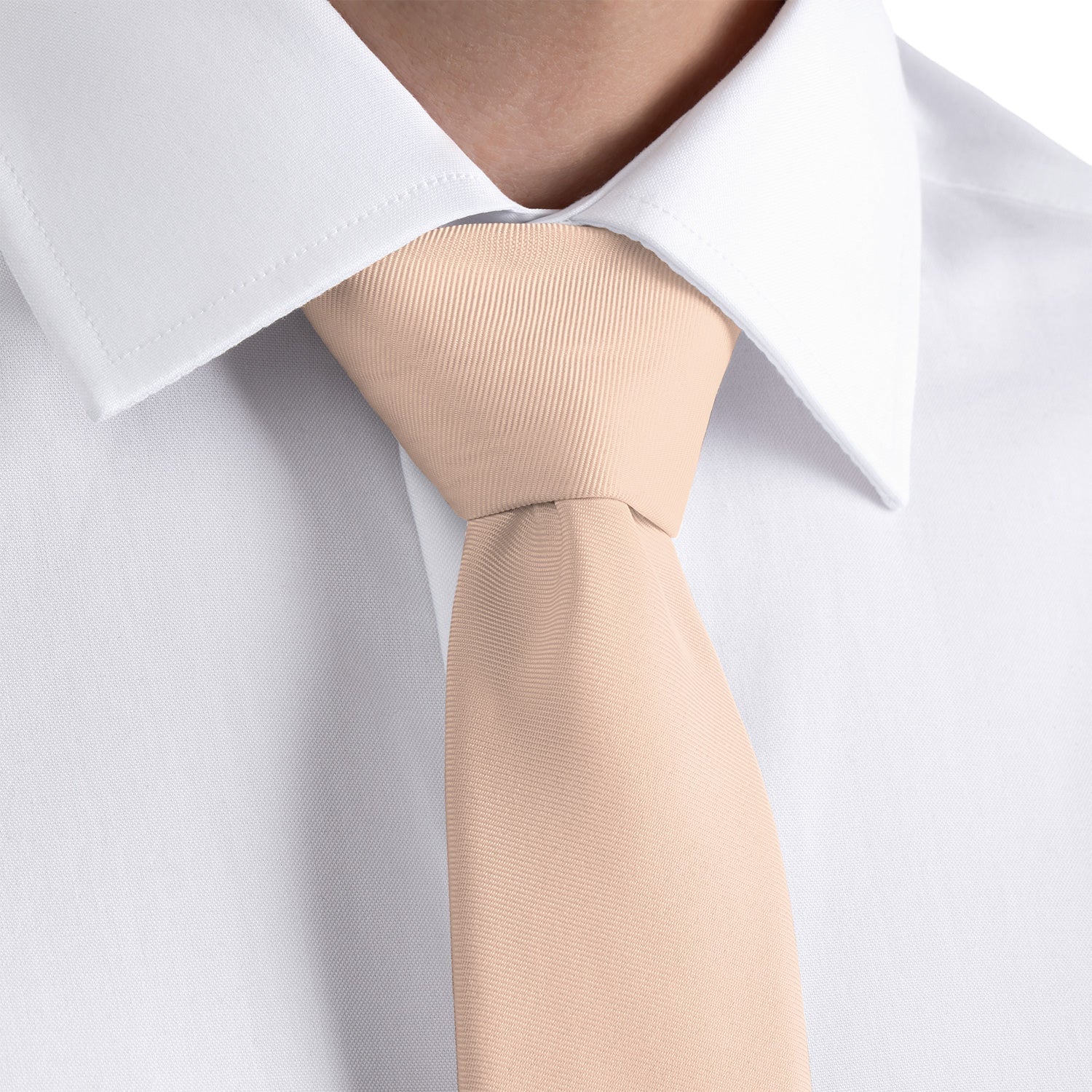 Azazie English Rose Necktie - Rolled - Knotty Tie Co.