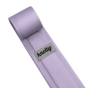 Azazie Lilac Necktie - Tag - Knotty Tie Co.