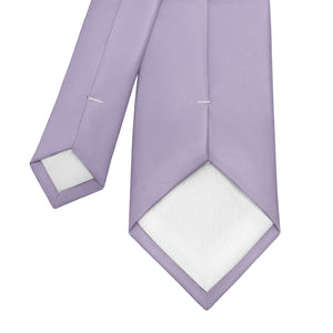 Azazie Lilac Necktie - Tipping - Knotty Tie Co.