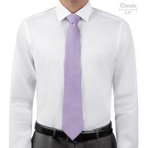Azazie Lilac Necktie - Classic - Knotty Tie Co.