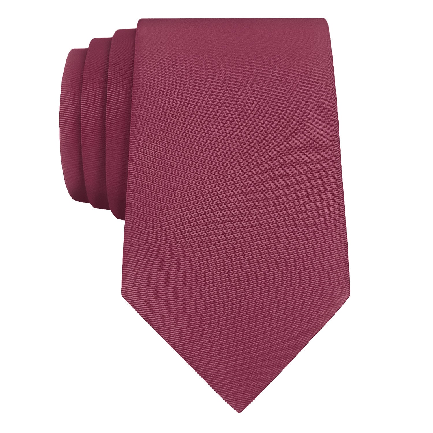 Azazie Mulberry Necktie - Rolled - Knotty Tie Co.