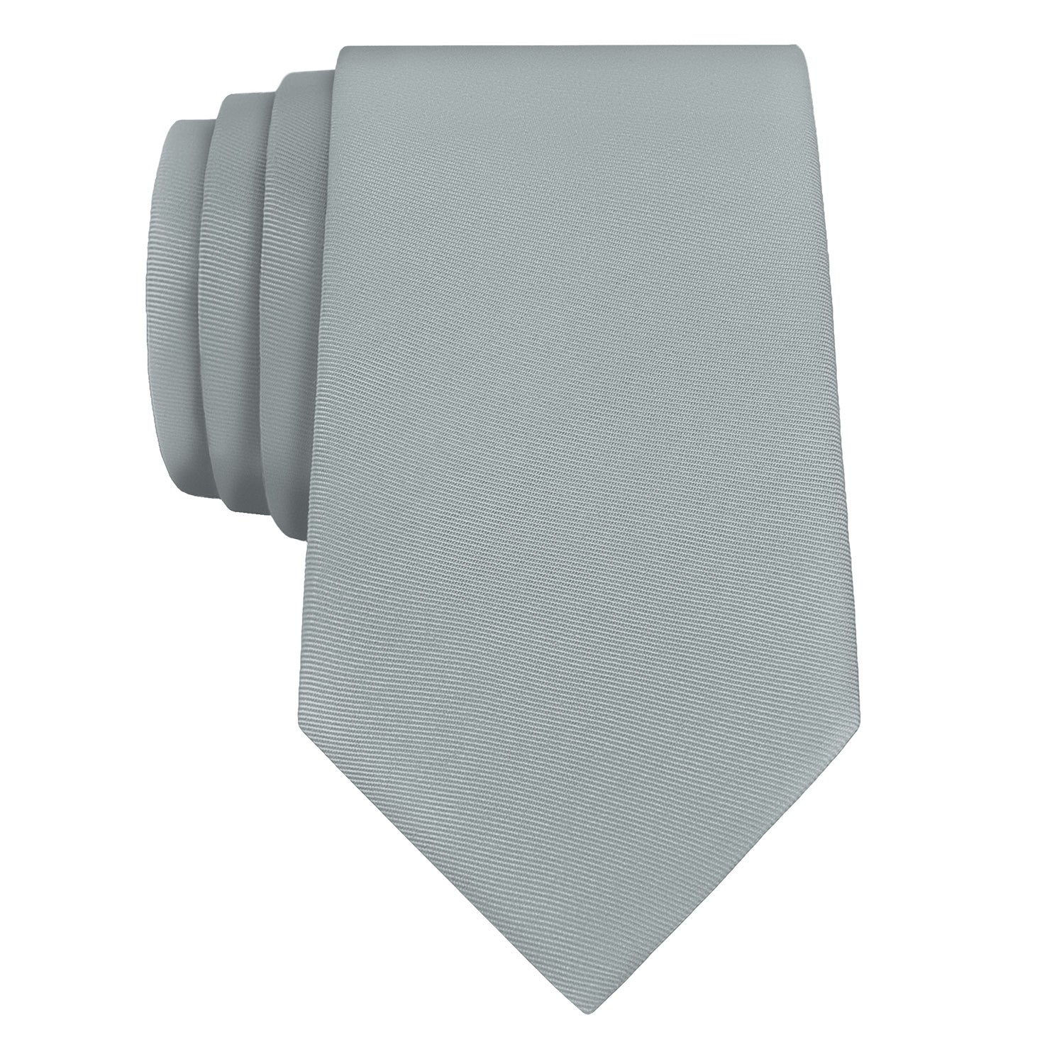 Azazie Pebble Necktie - Rolled - Knotty Tie Co.