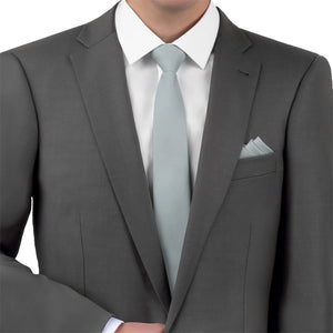 Azazie Pebble Necktie - Matching Pocket Square - Knotty Tie Co.