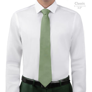 Azazie Pistachio Necktie - Classic - Knotty Tie Co.
