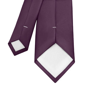 Azazie Plum Necktie - Tipping - Knotty Tie Co.