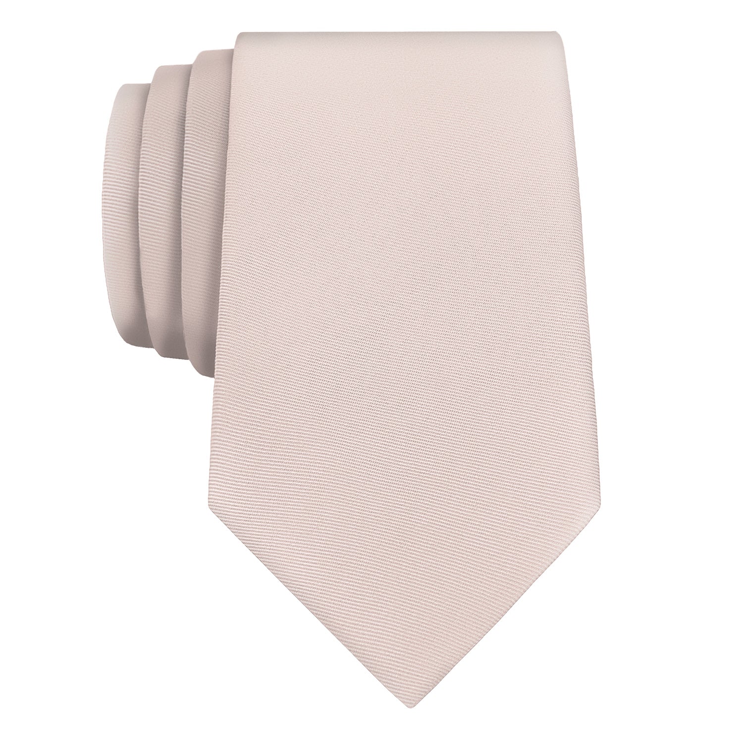 Azazie Rose Petal Necktie - Rolled - Knotty Tie Co.