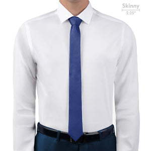 Azazie Royal Blue Necktie - Skinny - Knotty Tie Co.