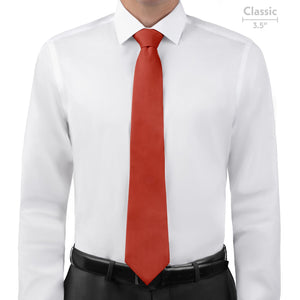 Azazie Rust Necktie - Classic - Knotty Tie Co.