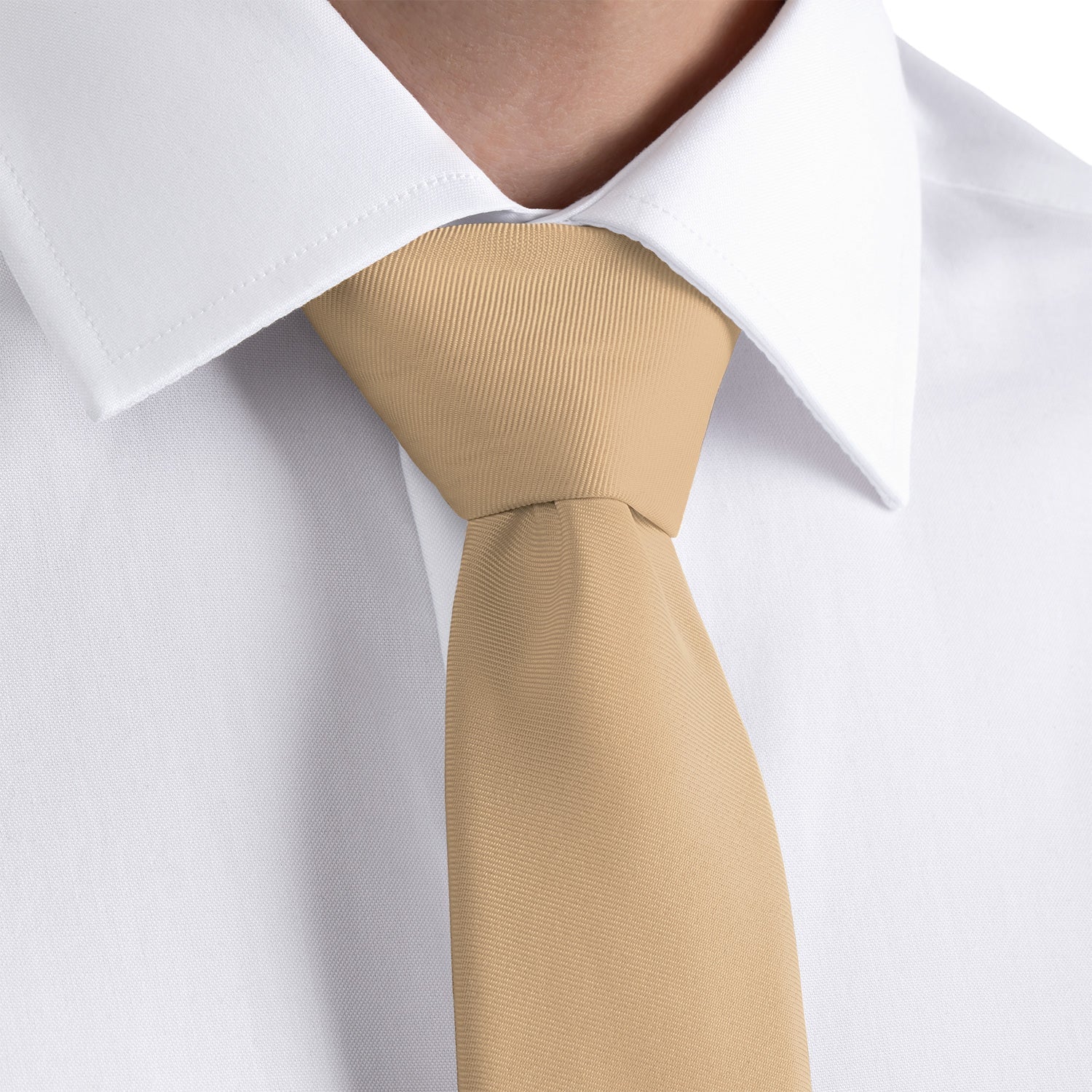 Azazie Sand Necktie - Rolled - Knotty Tie Co.