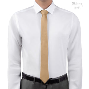 Azazie Sand Necktie - Skinny - Knotty Tie Co.