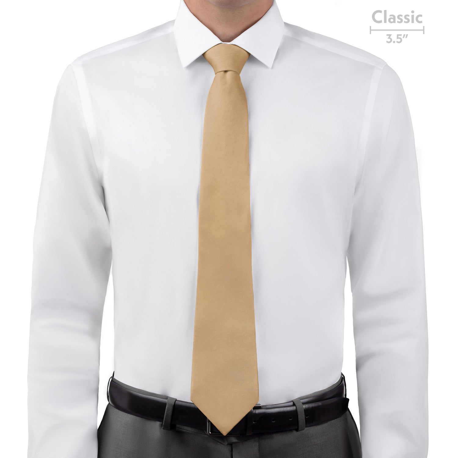 Azazie Sand Necktie - Classic - Knotty Tie Co.