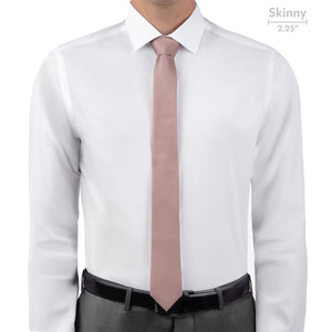 Azazie Vintage Rose Necktie - Skinny - Knotty Tie Co.